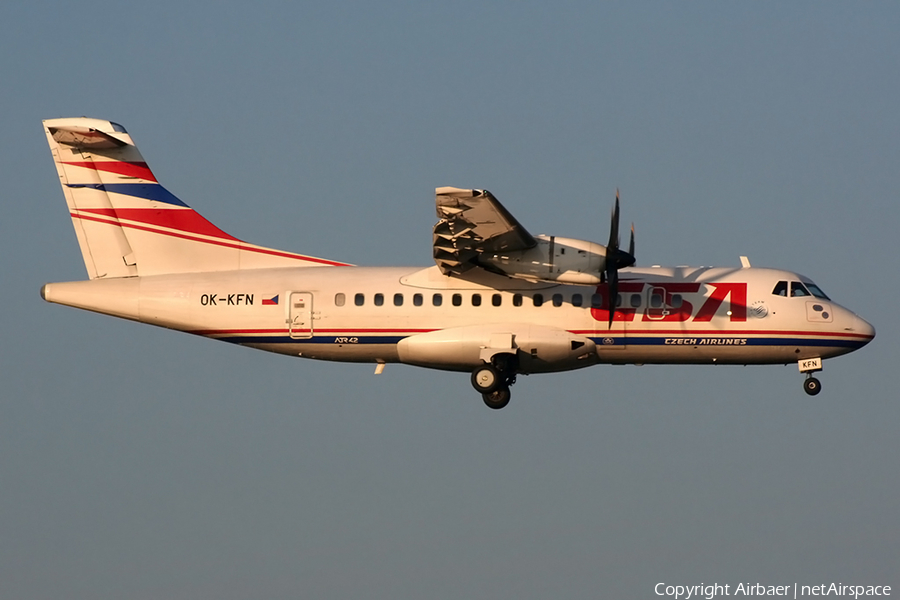 CSA Czech Airlines ATR 42-500 (OK-KFN) | Photo 372781