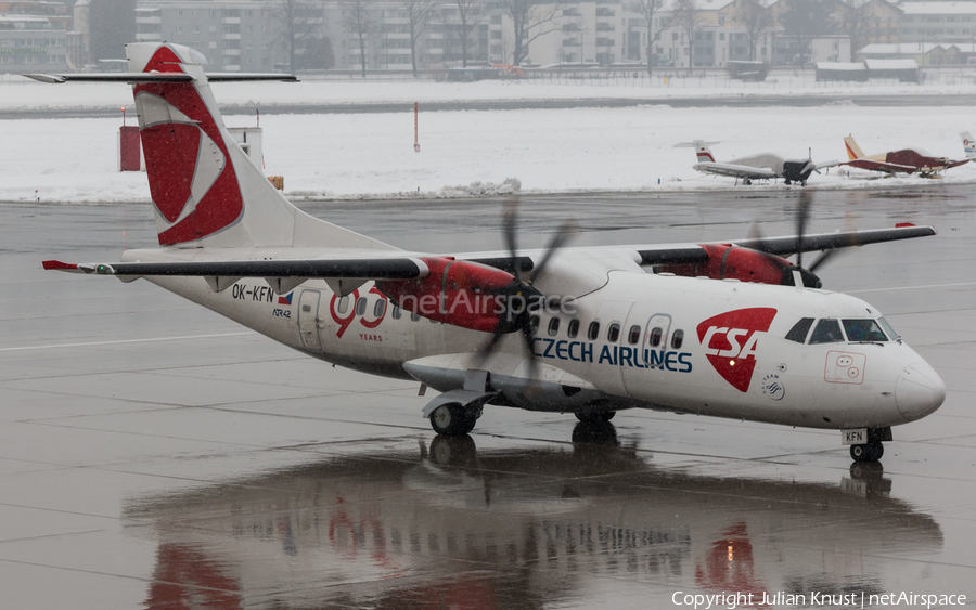 CSA Czech Airlines ATR 42-500 (OK-KFN) | Photo 287948
