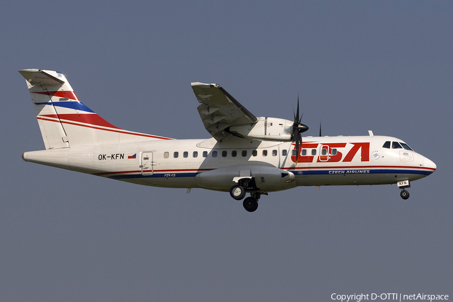 CSA Czech Airlines ATR 42-500 (OK-KFN) | Photo 273326