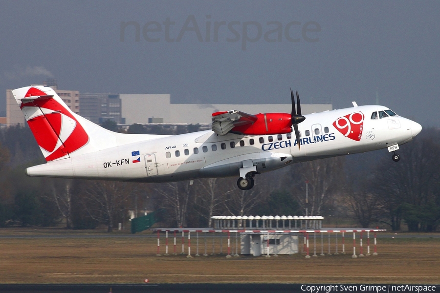 CSA Czech Airlines ATR 42-500 (OK-KFN) | Photo 44001