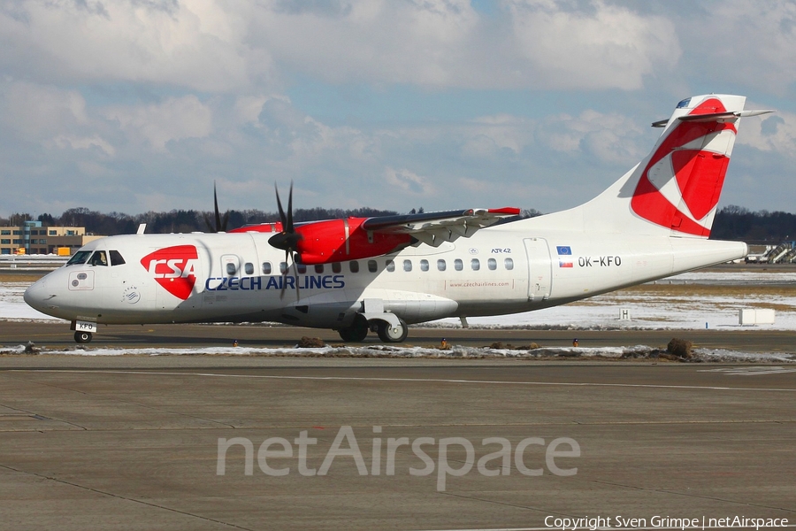 CSA Czech Airlines ATR 42-500 (OK-KFO) | Photo 23016
