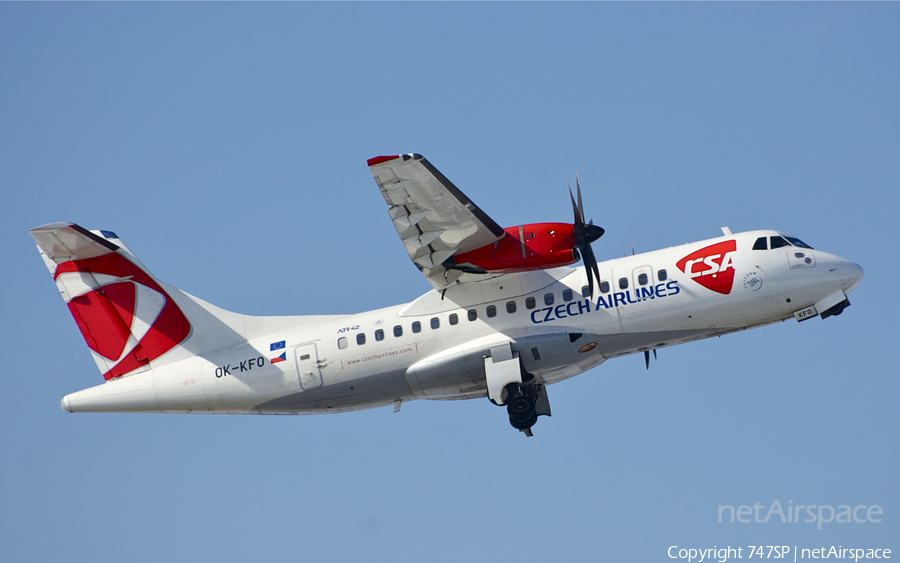 CSA Czech Airlines ATR 42-500 (OK-KFO) | Photo 34237