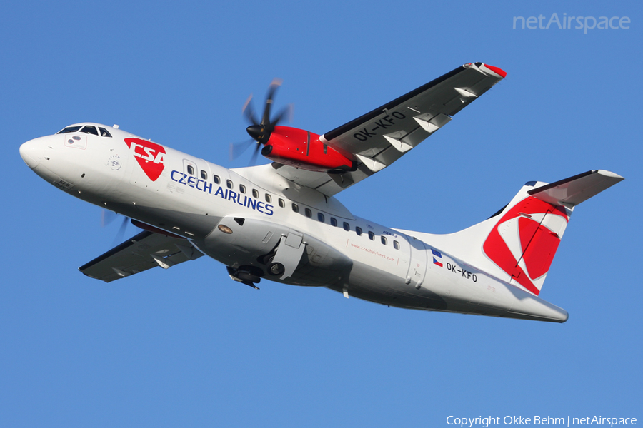 CSA Czech Airlines ATR 42-500 (OK-KFO) | Photo 38692