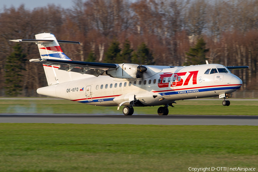 CSA Czech Airlines ATR 42-500 (OK-KFO) | Photo 287819