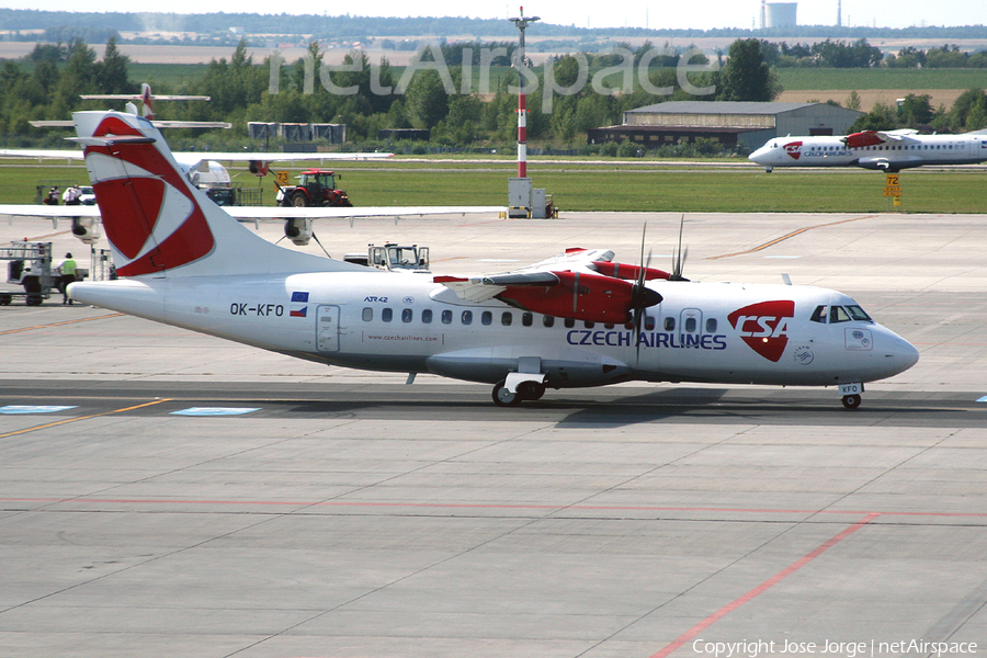 CSA Czech Airlines ATR 42-500 (OK-KFO) | Photo 439400