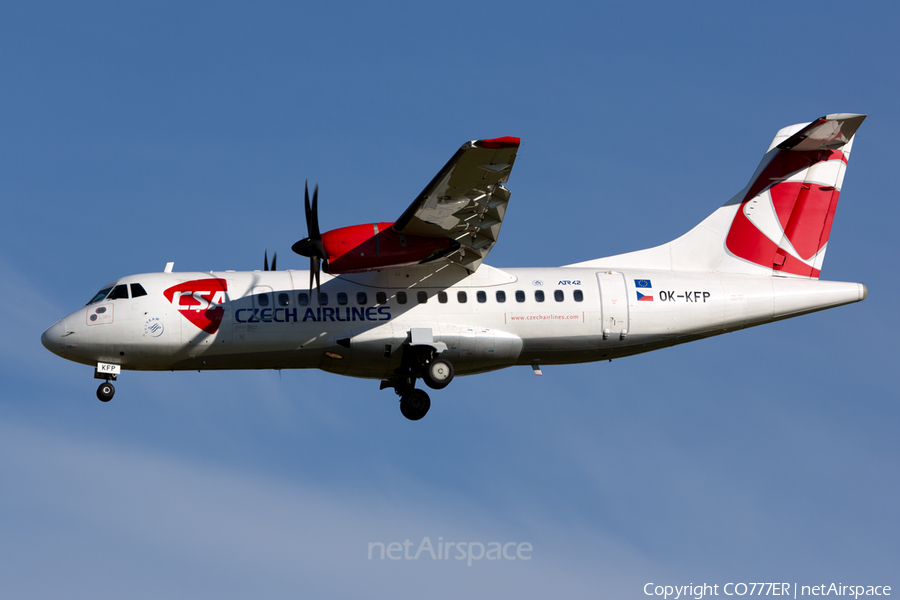 CSA Czech Airlines ATR 42-500 (OK-KFP) | Photo 57167