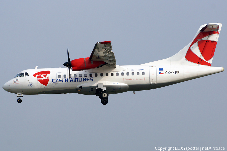 CSA Czech Airlines ATR 42-500 (OK-KFP) | Photo 294553