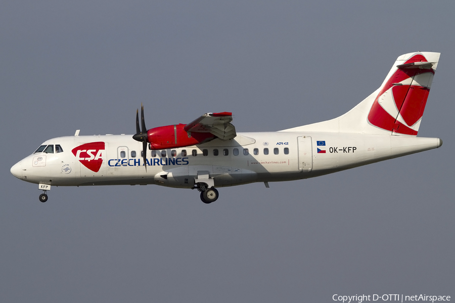 CSA Czech Airlines ATR 42-500 (OK-KFP) | Photo 449140