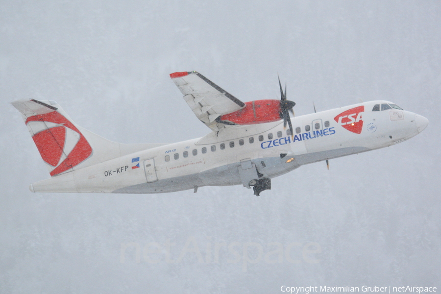 CSA Czech Airlines ATR 42-500 (OK-KFP) | Photo 287252