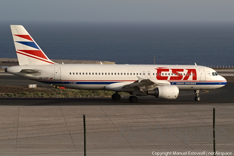 CSA Czech Airlines Airbus A320-214 (OK-LEF) | Photo 279683
