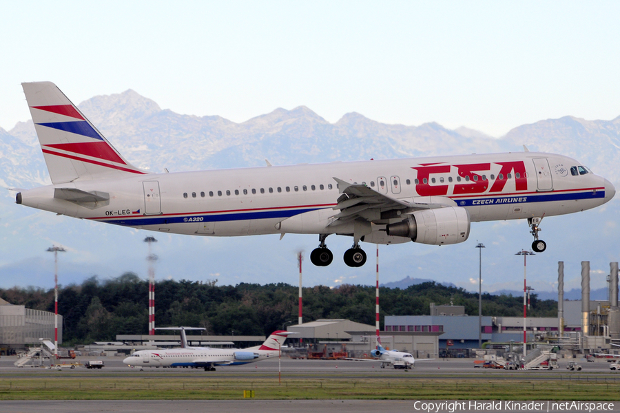 CSA Czech Airlines Airbus A320-214 (OK-LEG) | Photo 312364