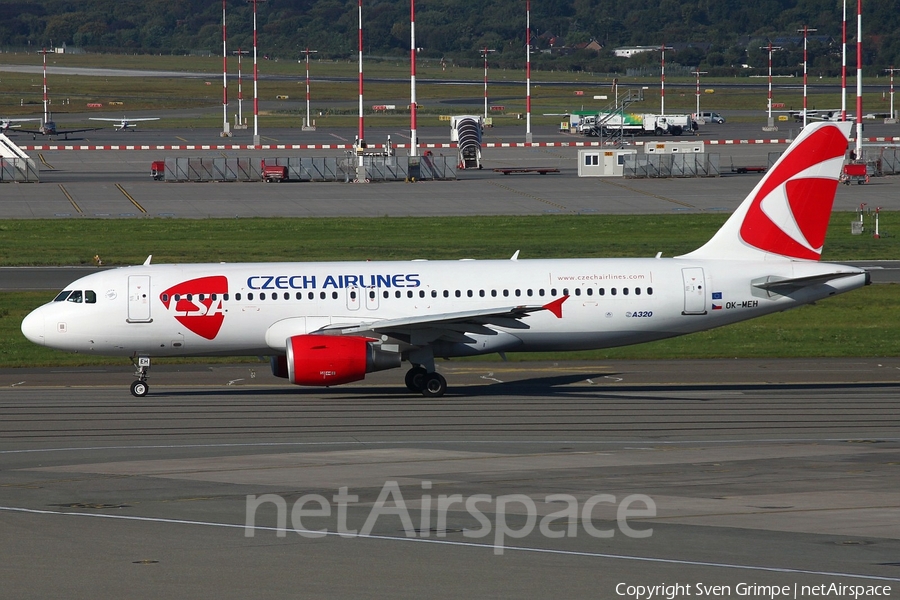 CSA Czech Airlines Airbus A320-214 (OK-MEH) | Photo 55349