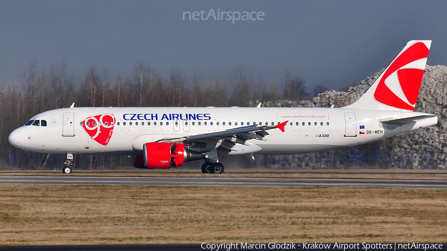 CSA Czech Airlines Airbus A320-214 (OK-MEH) | Photo 110033