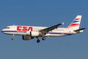 CSA Czech Airlines Airbus A320-214 (OK-MEI) at  Amsterdam - Schiphol, Netherlands