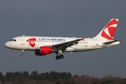 CSA Czech Airlines Airbus A319-112 (OK-MEK) at  Hamburg - Fuhlsbuettel (Helmut Schmidt), Germany