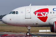 CSA Czech Airlines Airbus A319-112 (OK-MEK) at  Hamburg - Fuhlsbuettel (Helmut Schmidt), Germany
