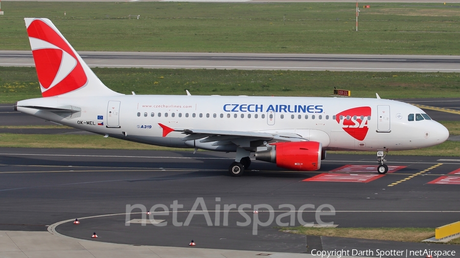 CSA Czech Airlines Airbus A319-112 (OK-MEL) | Photo 216425