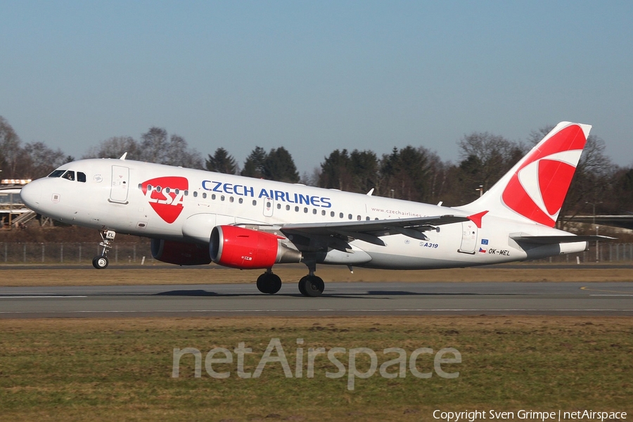 CSA Czech Airlines Airbus A319-112 (OK-MEL) | Photo 230149