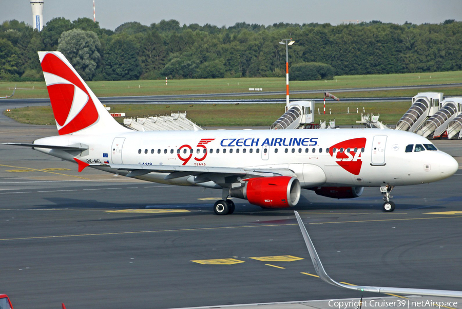 CSA Czech Airlines Airbus A319-112 (OK-MEL) | Photo 289369