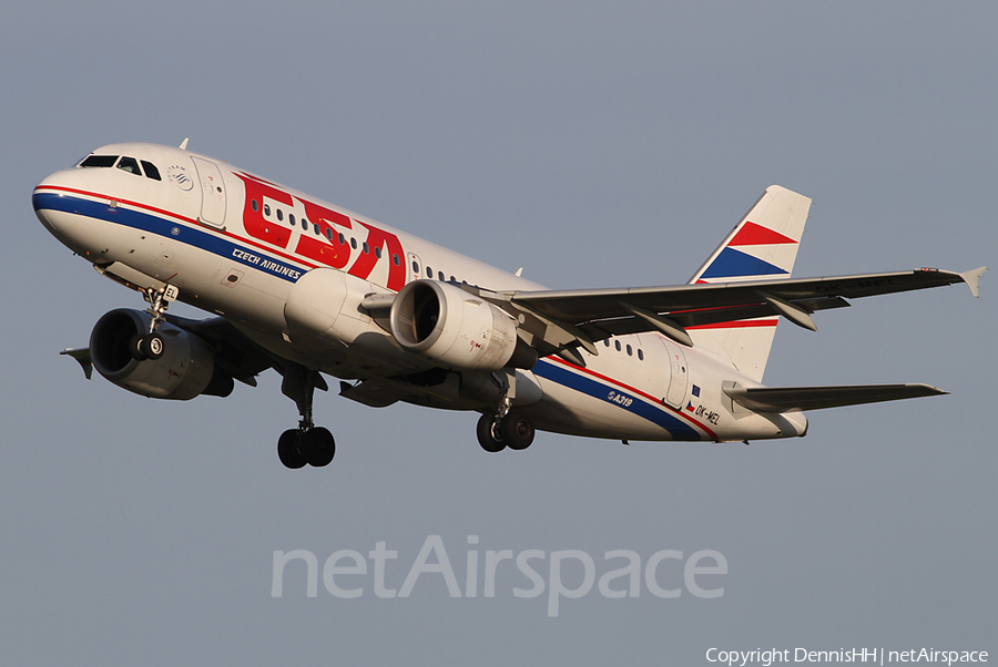 CSA Czech Airlines Airbus A319-112 (OK-MEL) | Photo 415393