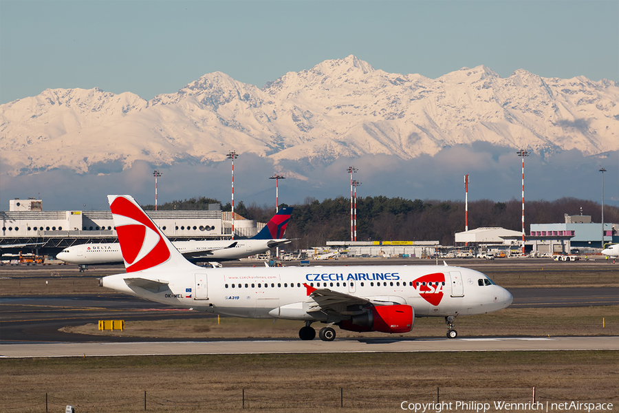 CSA Czech Airlines Airbus A319-112 (OK-MEL) | Photo 253074