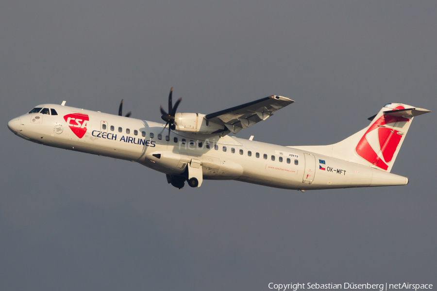 CSA Czech Airlines ATR 72-500 (OK-MFT) | Photo 222691