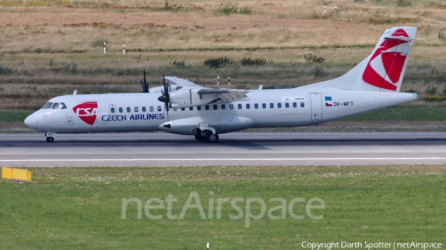 CSA Czech Airlines ATR 72-500 (OK-MFT) | Photo 237002
