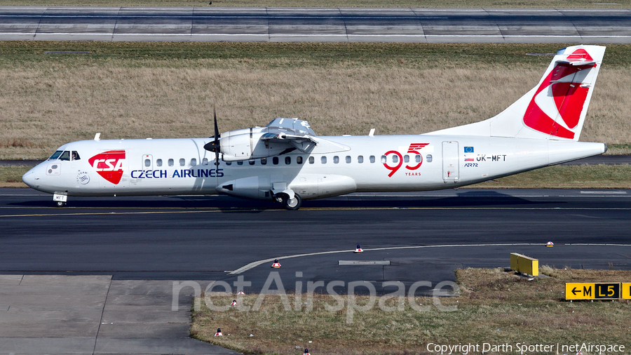 CSA Czech Airlines ATR 72-500 (OK-MFT) | Photo 260331