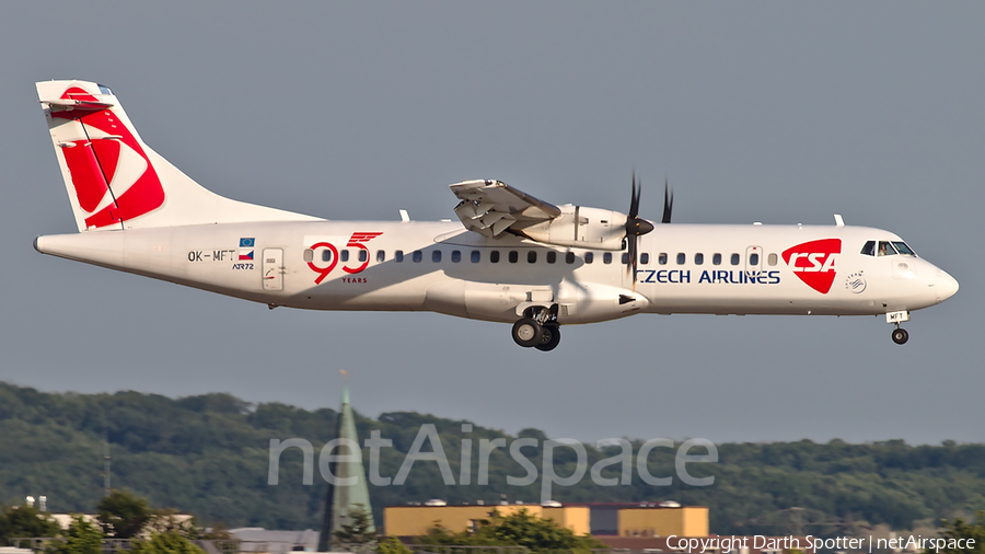 CSA Czech Airlines ATR 72-500 (OK-MFT) | Photo 362014