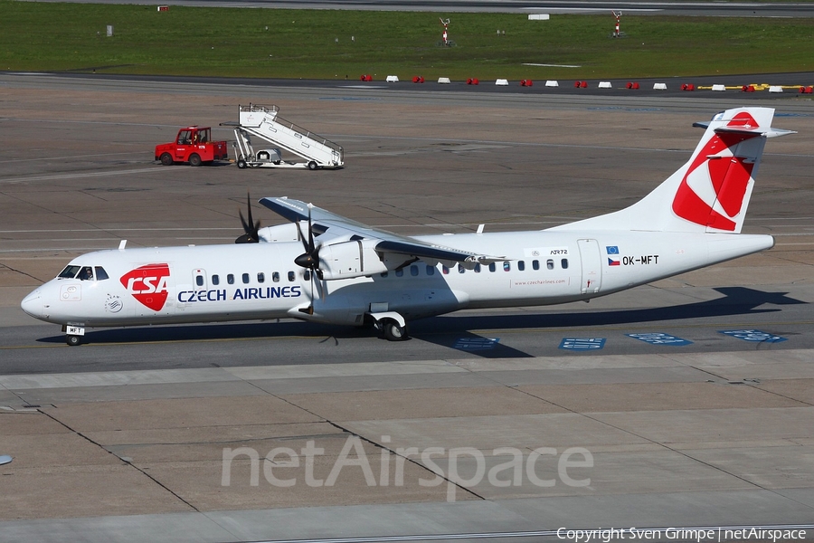 CSA Czech Airlines ATR 72-500 (OK-MFT) | Photo 107782