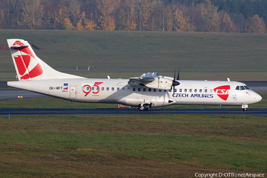CSA Czech Airlines ATR 72-500 (OK-MFT) | Photo 277508