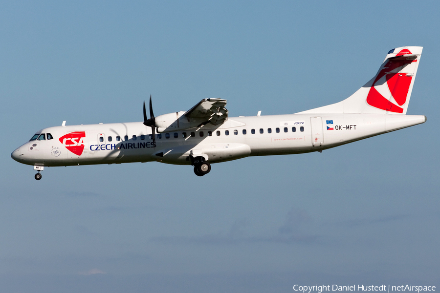 CSA Czech Airlines ATR 72-500 (OK-MFT) | Photo 489237