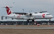 CSA Czech Airlines ATR 72-500 (OK-MFT) at  Prague - Vaclav Havel (Ruzyne), Czech Republic