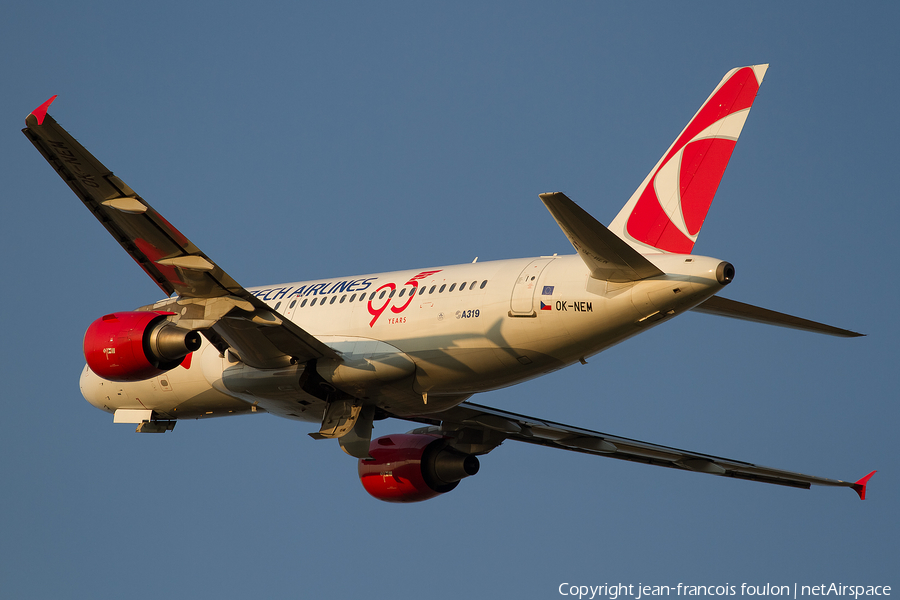 CSA Czech Airlines Airbus A319-112 (OK-NEM) | Photo 268015