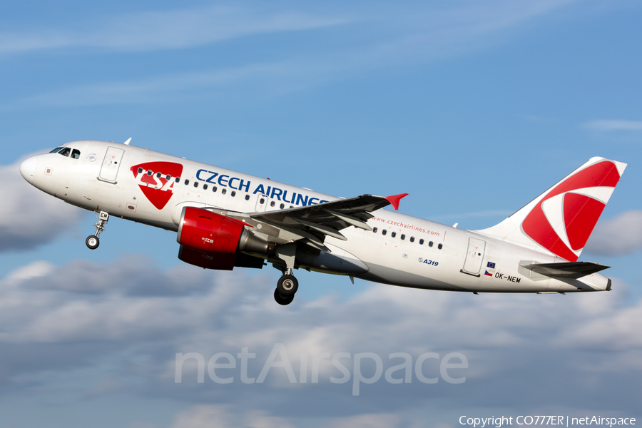 CSA Czech Airlines Airbus A319-112 (OK-NEM) | Photo 51445