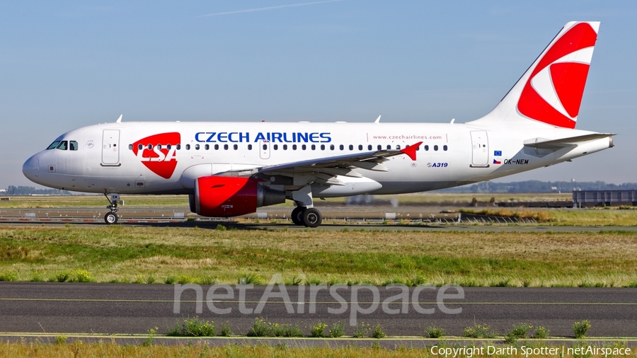 CSA Czech Airlines Airbus A319-112 (OK-NEM) | Photo 237370