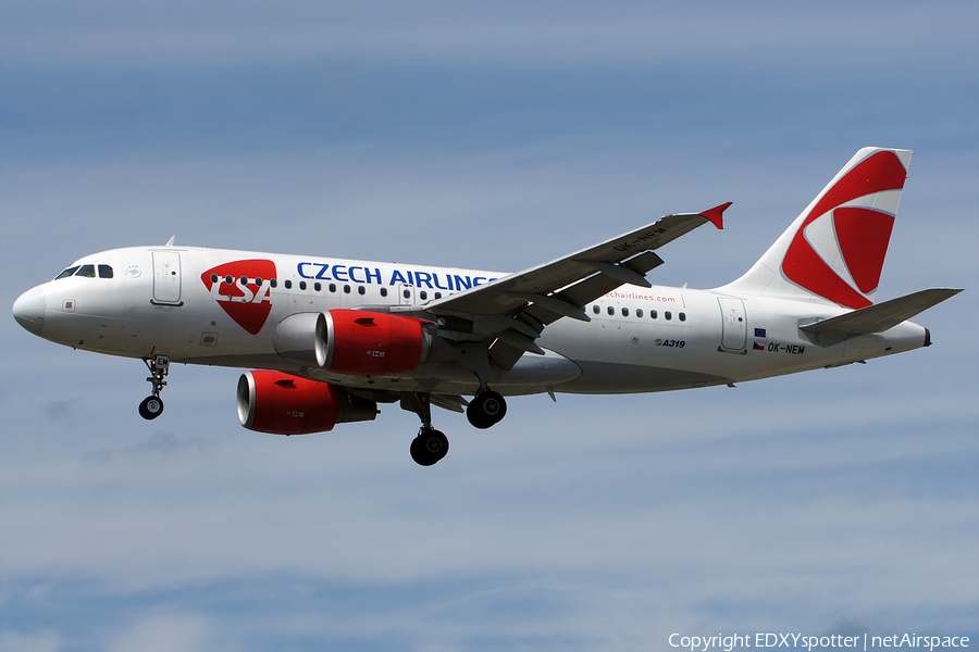 CSA Czech Airlines Airbus A319-112 (OK-NEM) | Photo 275536