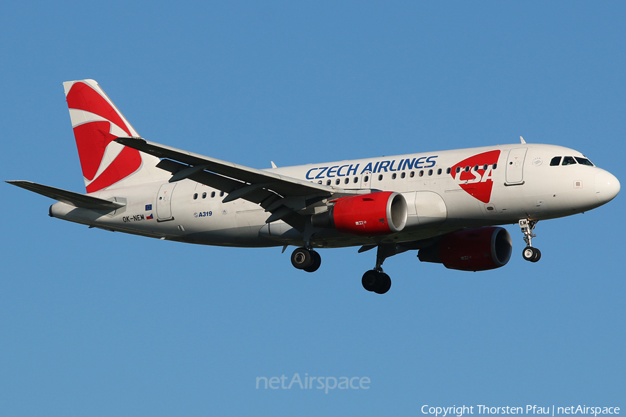 CSA Czech Airlines Airbus A319-112 (OK-NEM) | Photo 63058