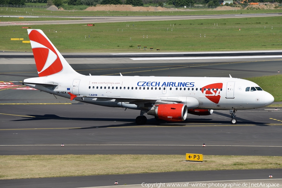 CSA Czech Airlines Airbus A319-112 (OK-NEM) | Photo 425989