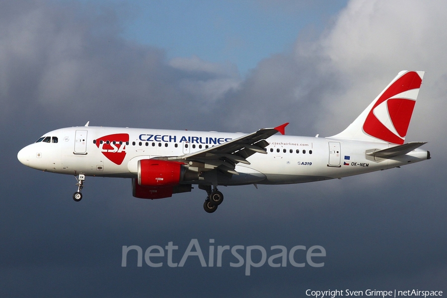 CSA Czech Airlines Airbus A319-112 (OK-NEM) | Photo 169159