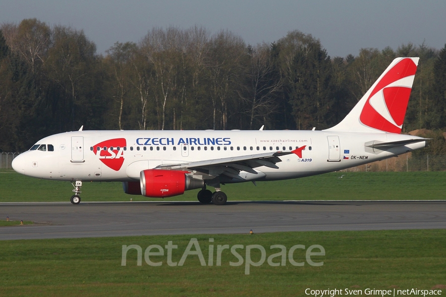 CSA Czech Airlines Airbus A319-112 (OK-NEM) | Photo 239872