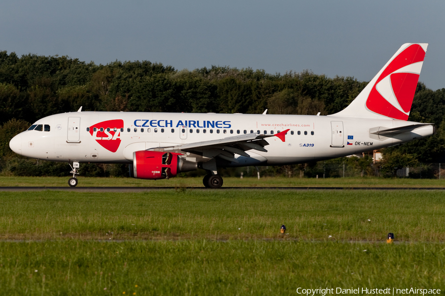 CSA Czech Airlines Airbus A319-112 (OK-NEM) | Photo 466865