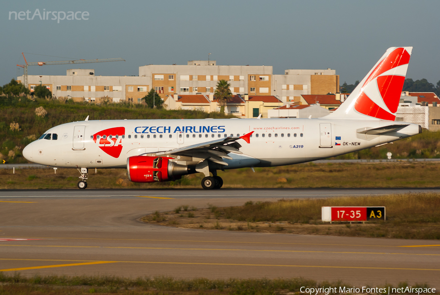 CSA Czech Airlines Airbus A319-112 (OK-NEM) | Photo 123471