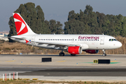 Eurowings (CSA Czech Airlines) Airbus A319-112 (OK-NEM) at  Barcelona - El Prat, Spain