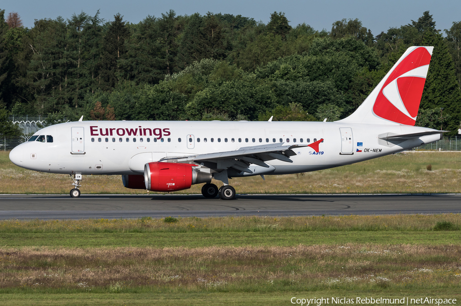 Eurowings (CSA Czech Airlines) Airbus A319-112 (OK-NEM) | Photo 332677