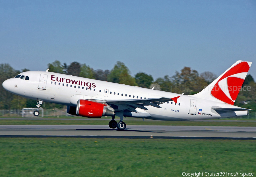 Eurowings (CSA Czech Airlines) Airbus A319-112 (OK-NEM) | Photo 357304
