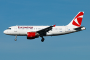 Eurowings (CSA Czech Airlines) Airbus A319-112 (OK-NEM) at  London - Heathrow, United Kingdom