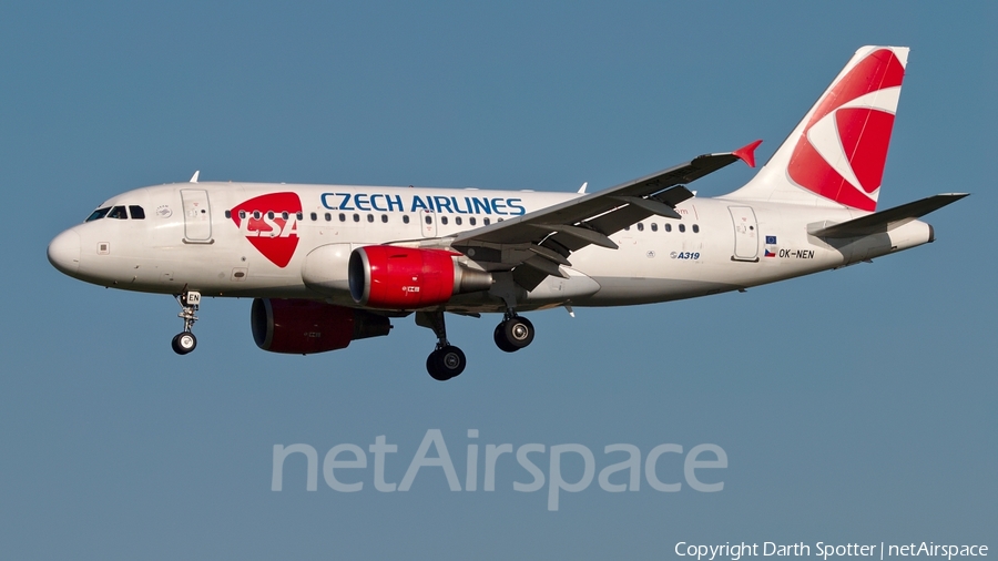 CSA Czech Airlines Airbus A319-112 (OK-NEN) | Photo 237003