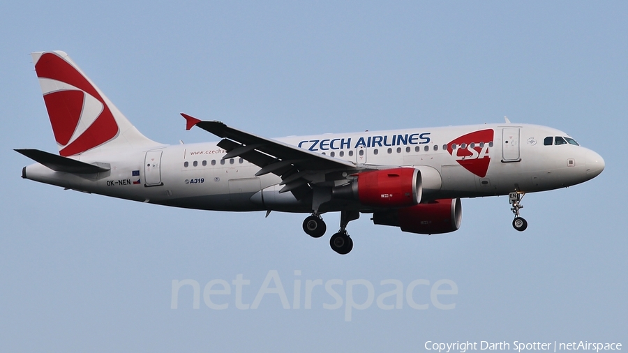 CSA Czech Airlines Airbus A319-112 (OK-NEN) | Photo 219627