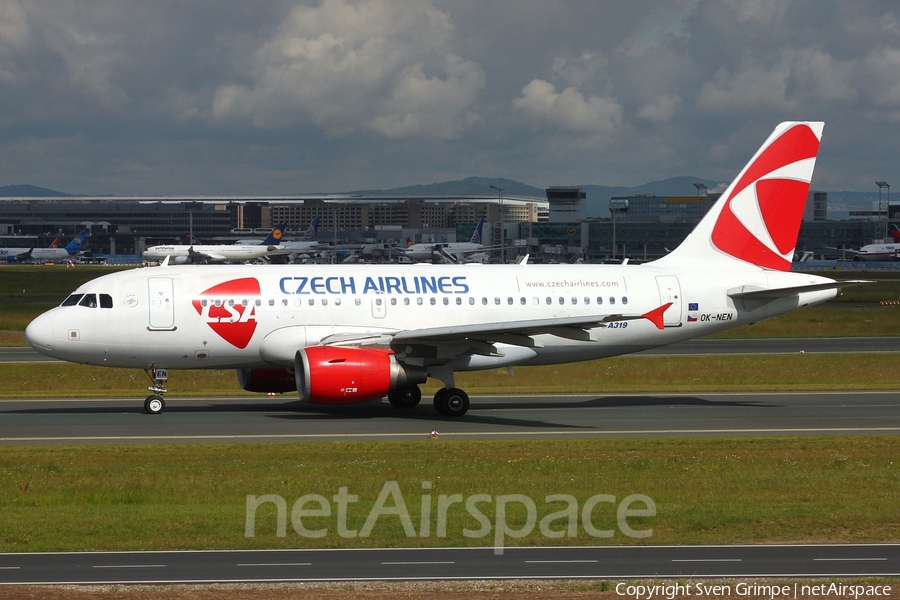 CSA Czech Airlines Airbus A319-112 (OK-NEN) | Photo 27989